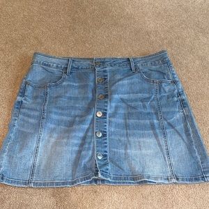 AEO Jean skirt